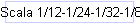 Scala 1/12-1/24-1/32-1/87